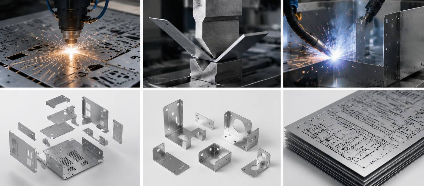 Industrial CNC Bent Electrical Cabinet Chassis