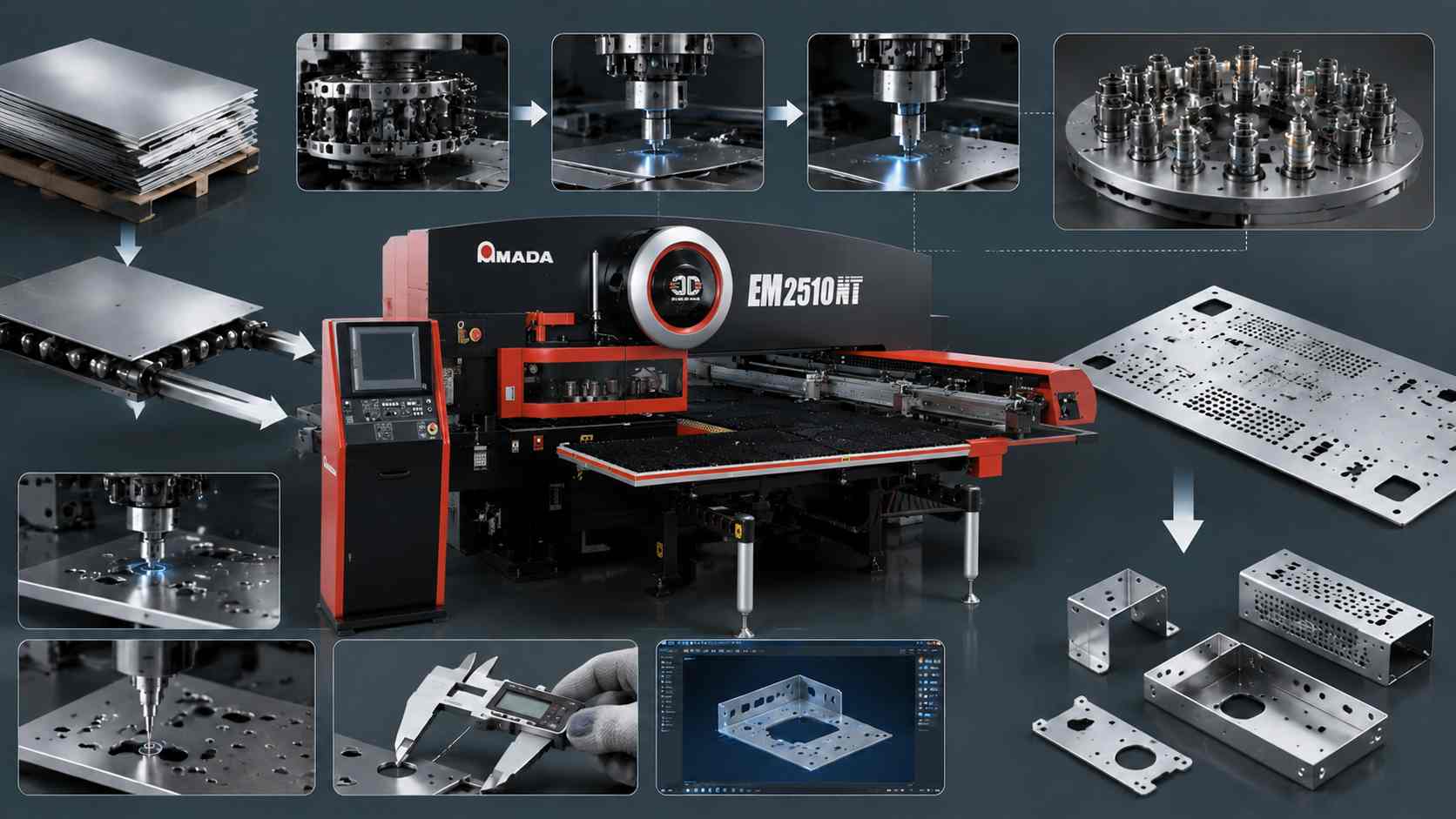 CNC Turret Punching CNC Turret Punching